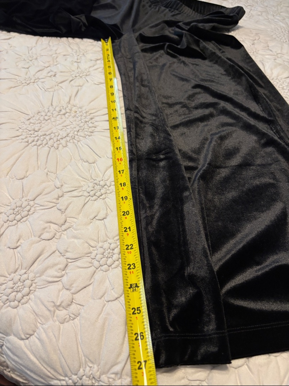 Chico's Wide Leg Velvet Pants - Picture 6 of 8